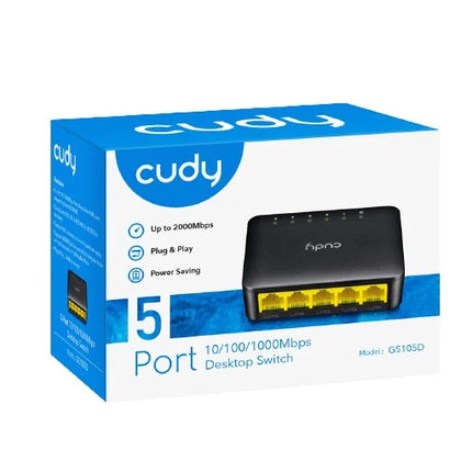 Cudy GS105D 5 Port Gigabit Switch