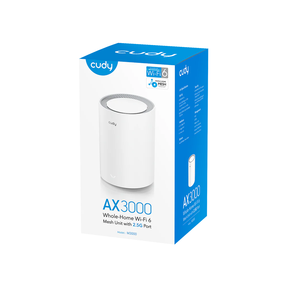 Cudy M3000 Dual Band Wifi 6 Mesh Router – Zelpac I.T And Printer Cartridges