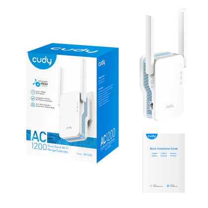 Cudy RE1200 Dual Band Range Extender
