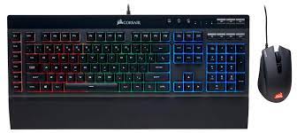 Corsair K55 + Harpoon USB, Gaming Keyboard and Mouse