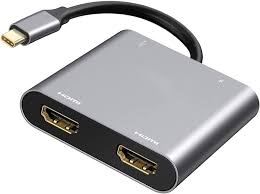 Adapter - OYYE USBC DUAL HDMI Splitter