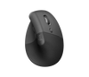 Logitech LIFT Vertical Ergo, USB, WIFI, Bluetooth Mouse