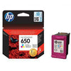 hp CZ102AE no.650 Tri Colour Ink Cartridge